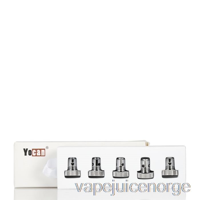 Vape Med Nikotin Yocan Evolve-d Erstatningsspole Dobbel Spiral Pannekakespiral
